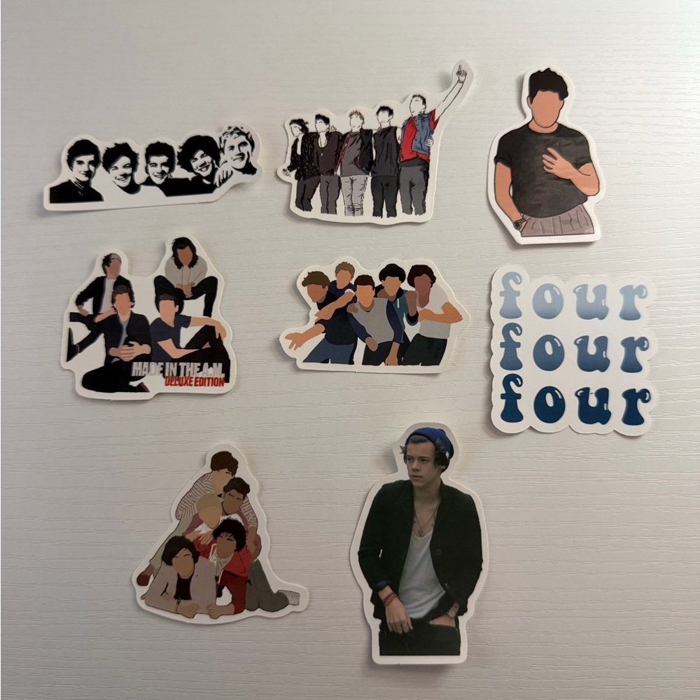 One Direction Sticker Set